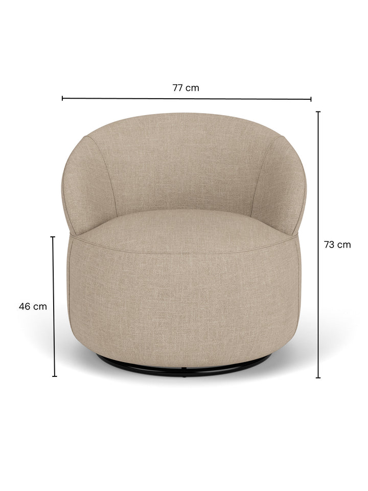 Francesca Swivel Chair