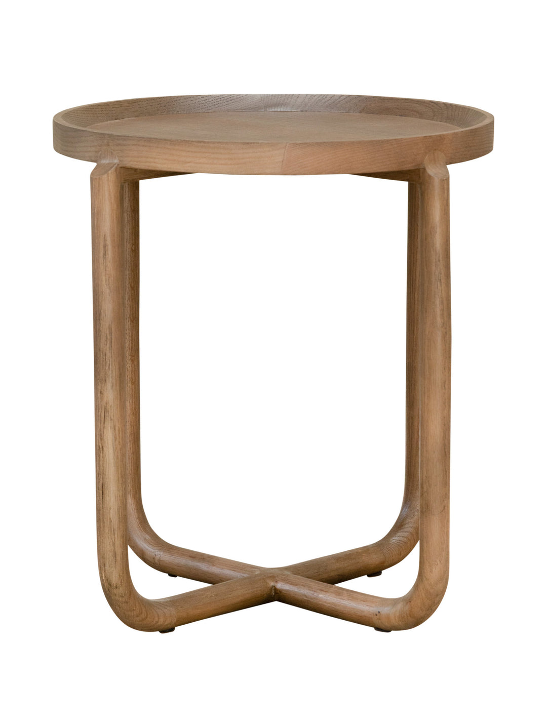 Dorp Straat Oak Side Table in Cumin