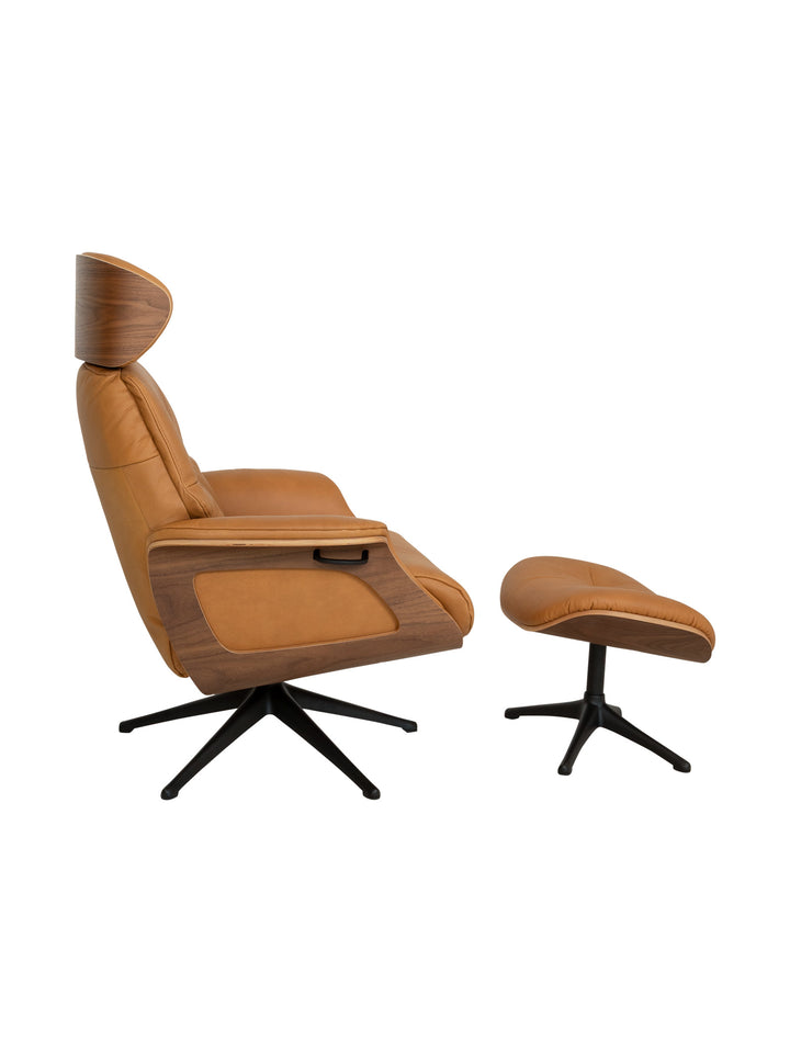 Duke Leather Occasional Chair Set