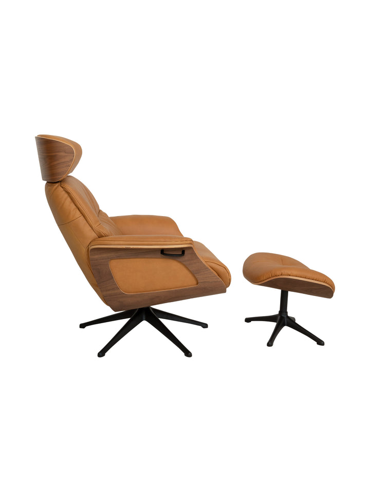 Duke Leather Occasional Chair Set