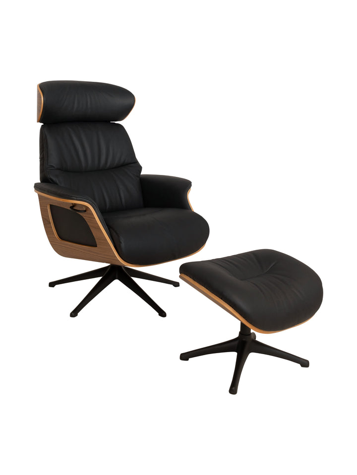 Duke Leather Occasional Chair Set