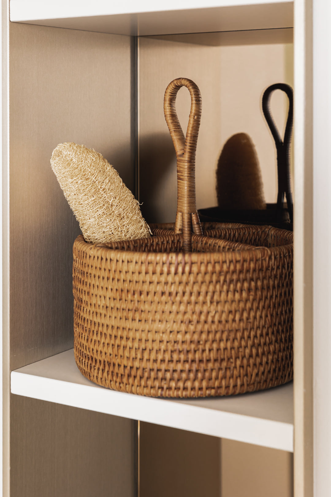 Ebene Condiment Basket in Naturelle