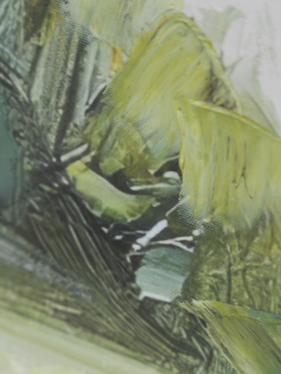 Edens Glow Wall Art in Lime Green