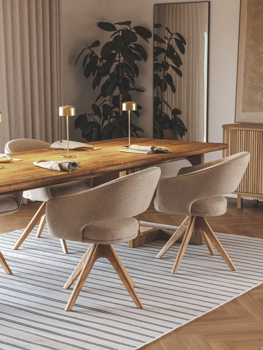 Emma Swivel Dining Chair