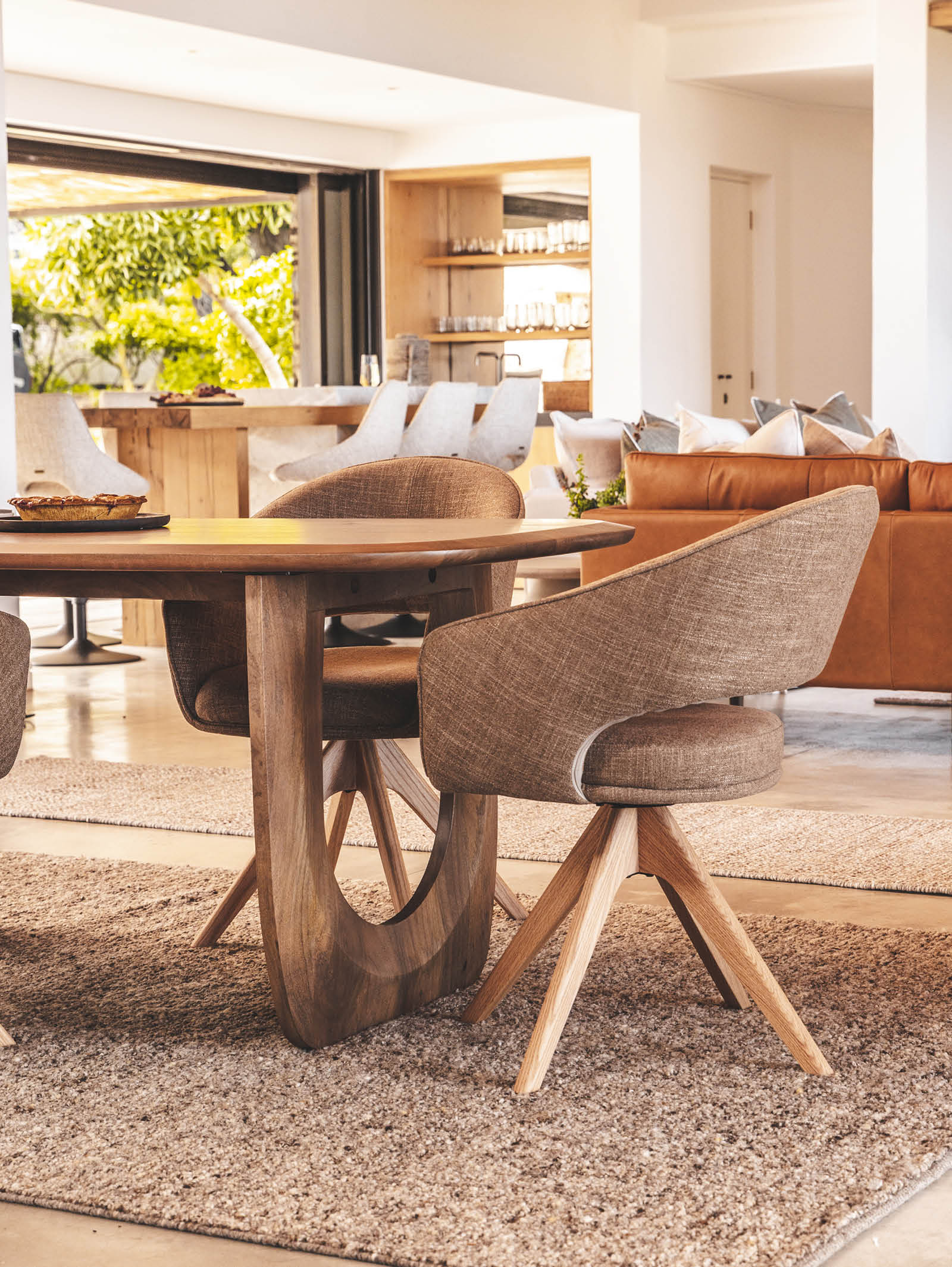 Emma Swivel Dining Chair - Hertex Haus - Hertex Haus