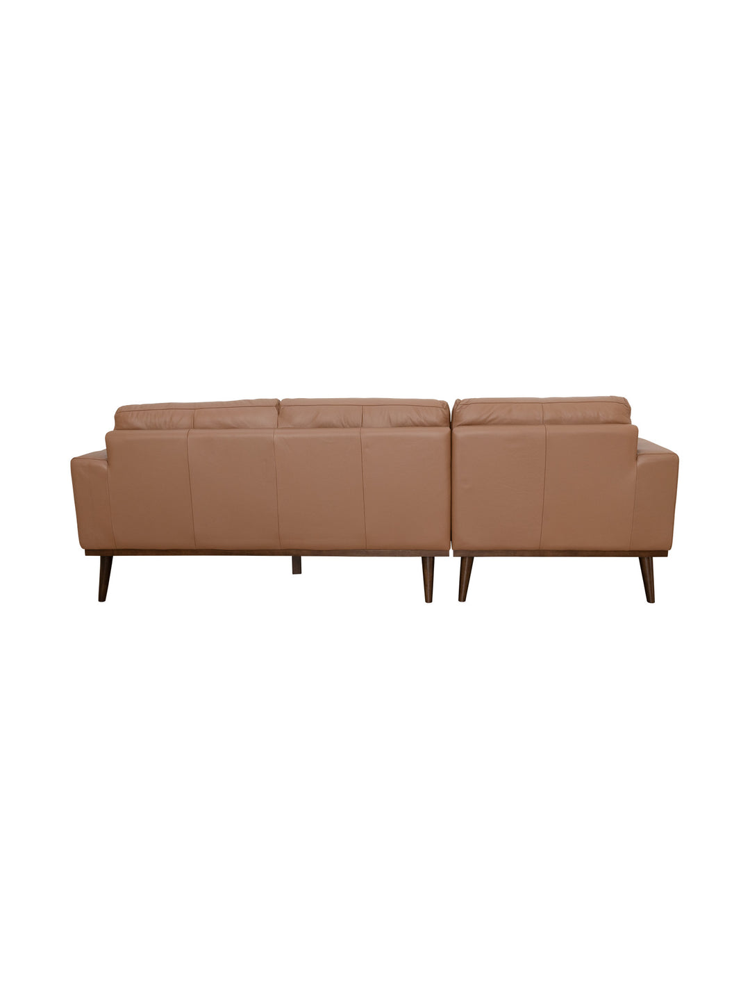Enzo Chaise Sofa Left in Tan