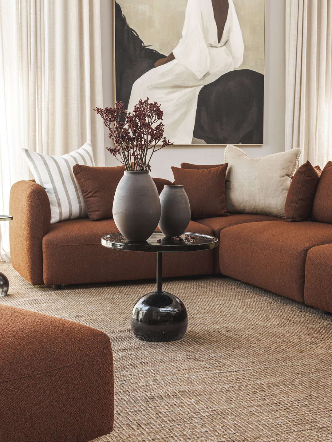 Escape Rug in Coral