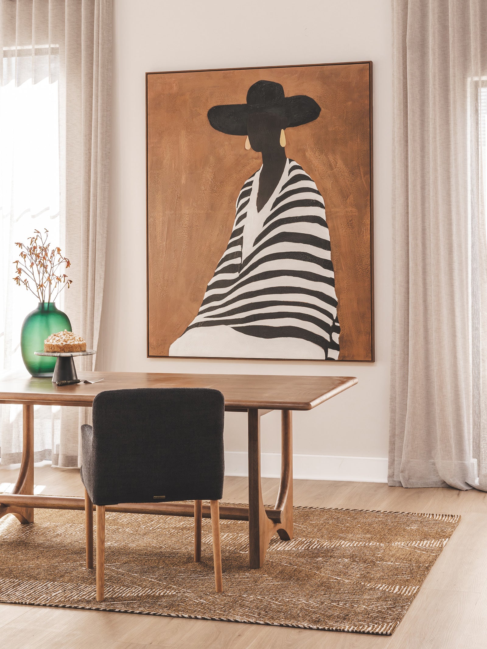 Facet Rug in Foolsgold - Hertex Haus - Hertex Haus