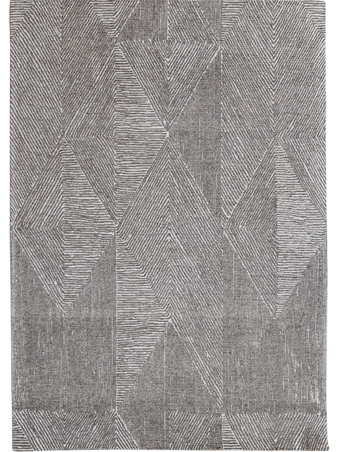 Facet Rug in Pumice