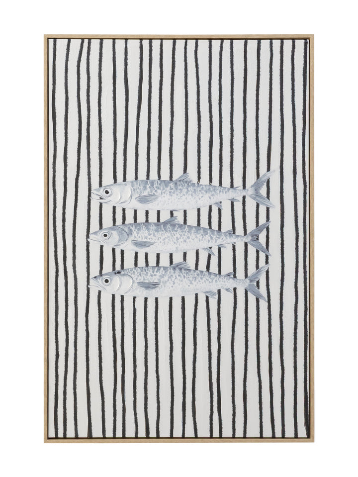 Fish Tale Wall Art in Shimmer