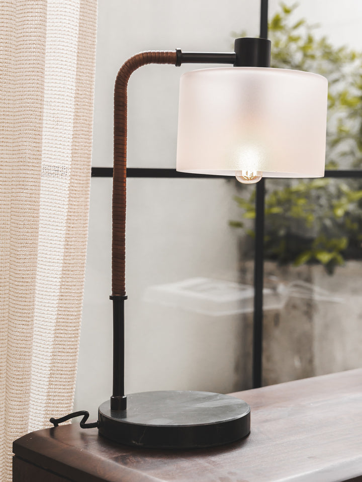 Flare Marble Desk Lamp