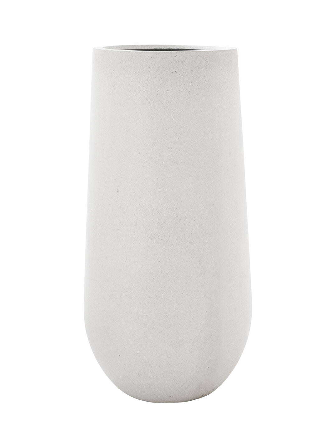 Flute Planter in Salt