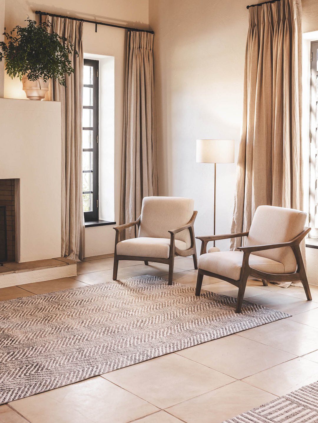 Impulse Rug in Feather