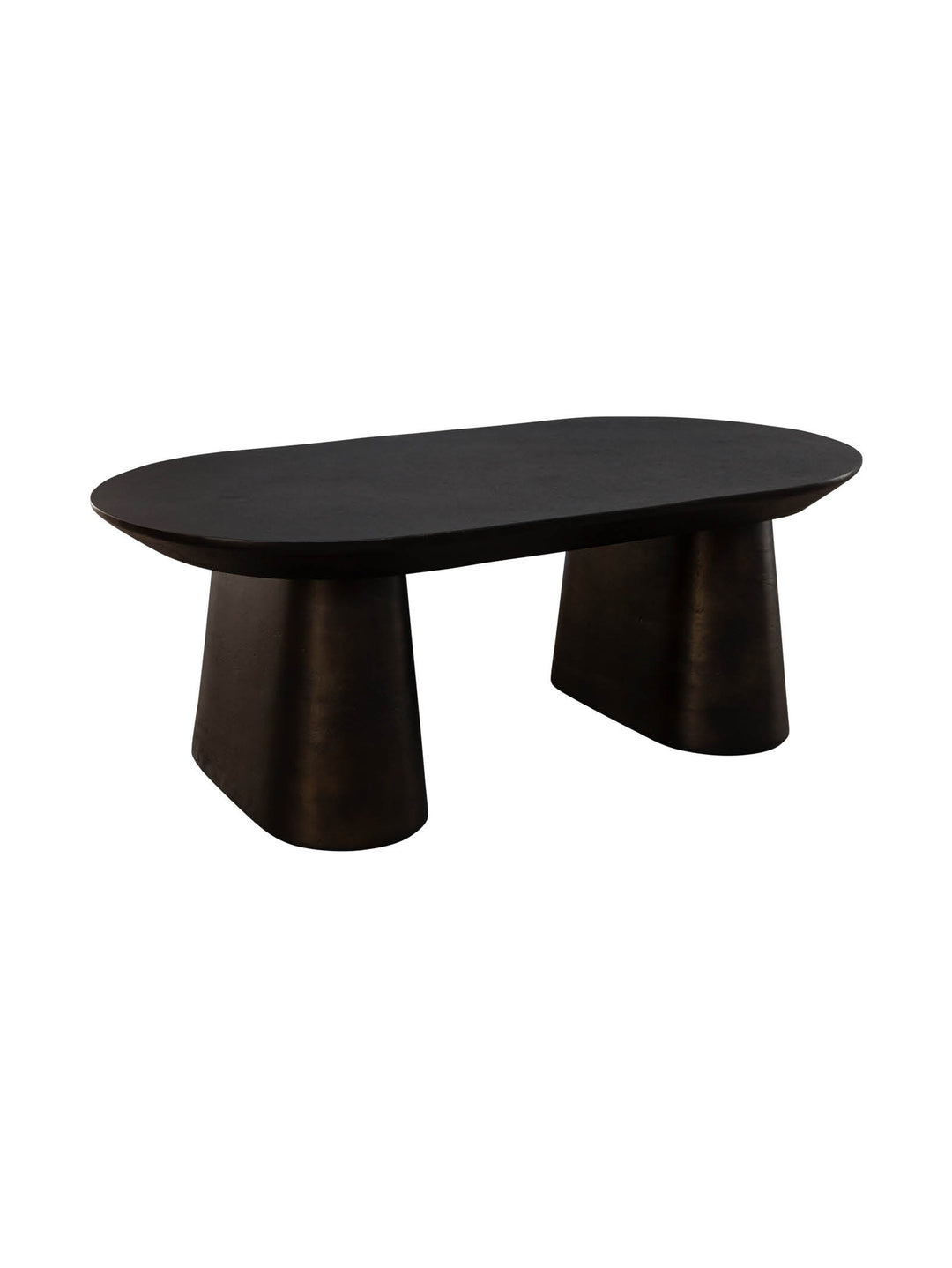 Formidable Coffee Table in Brass Bell