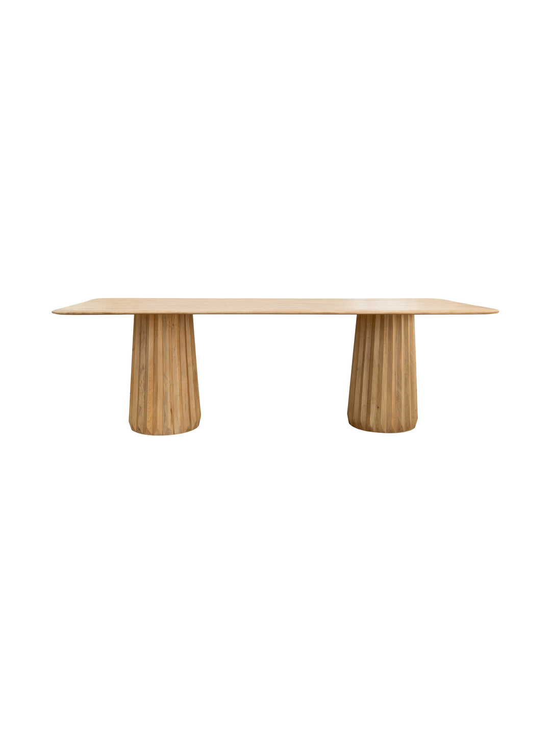 Freasca Dining Table 8-Seater in Light Spice