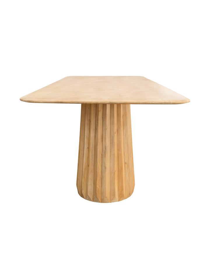 Freasca Dining Table 8-Seater in Light Spice