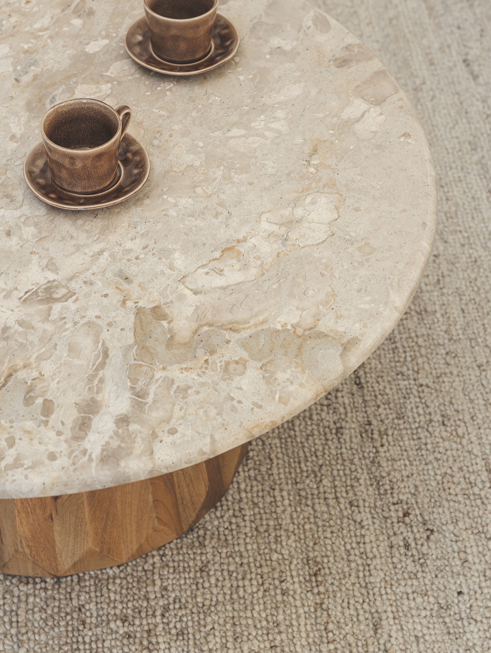 Freasca Coffee Table in Latte - Hertex HAUS