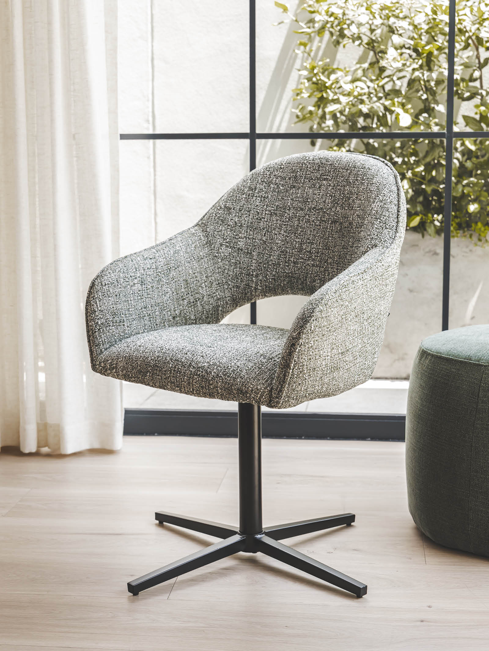Gail Swivel Dining Chair - Hertex Haus - Hertex Haus