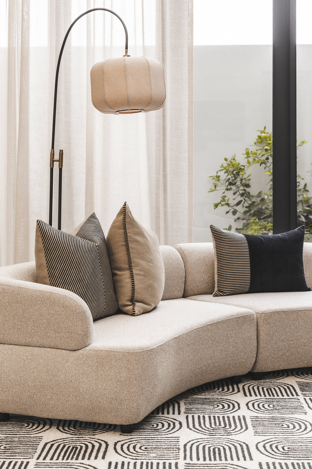 Galleria Floor Lamp in Natural