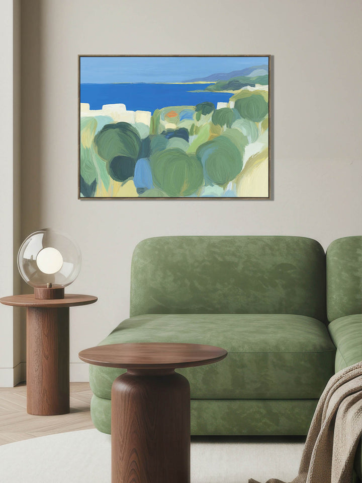 Garden At the Bay Wall Art in Edens Tide