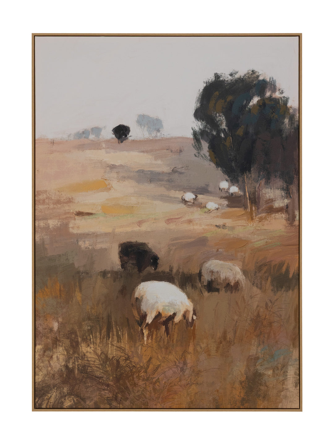 Gentle Roam Wall Art in Grassland
