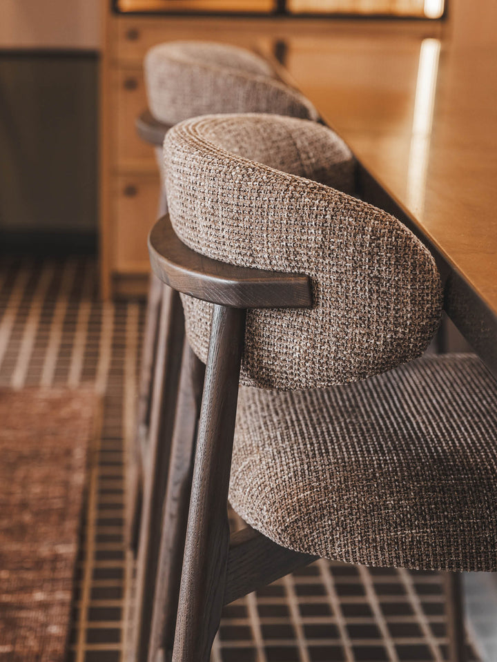 Giovanni Oak Counter Chair