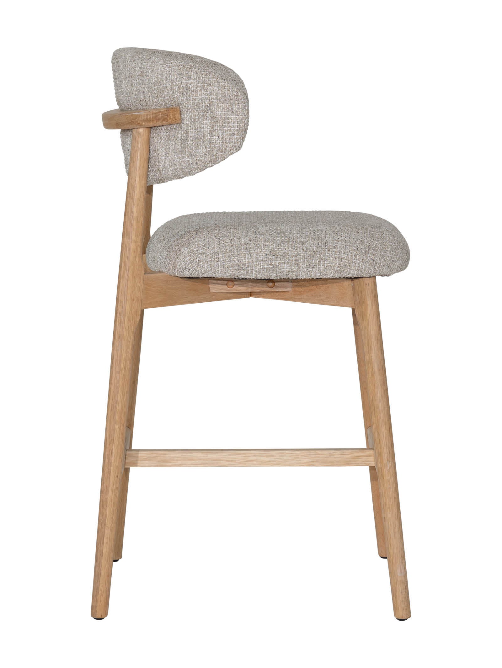 Giovanni Oak Counter Chair - Hertex Haus