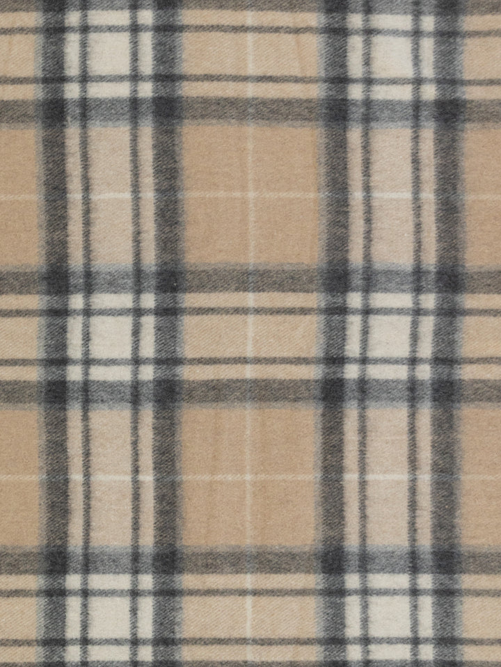 Glasgow Throw in Tawny Beige