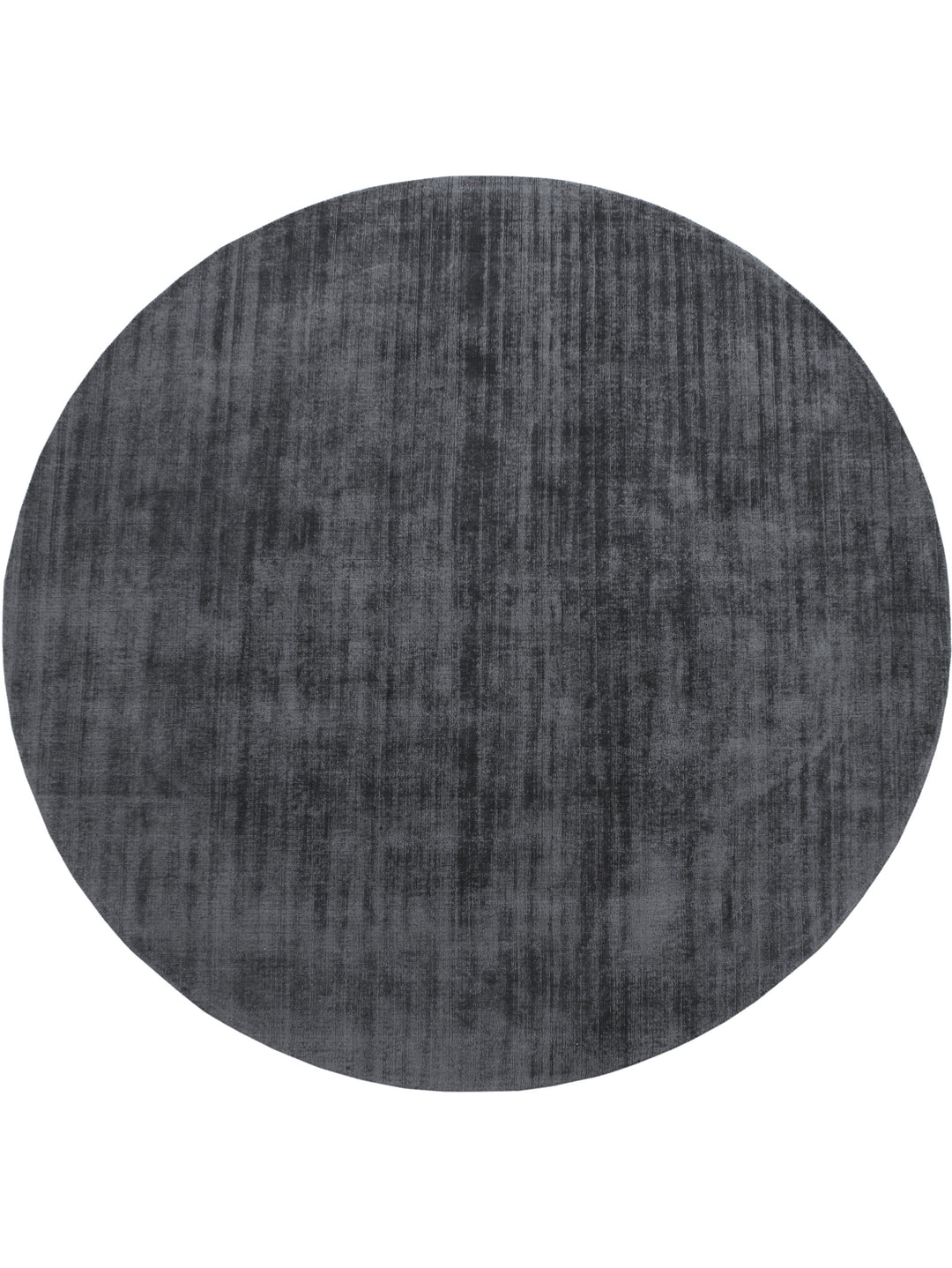 Glorious Round Rug in Carbon