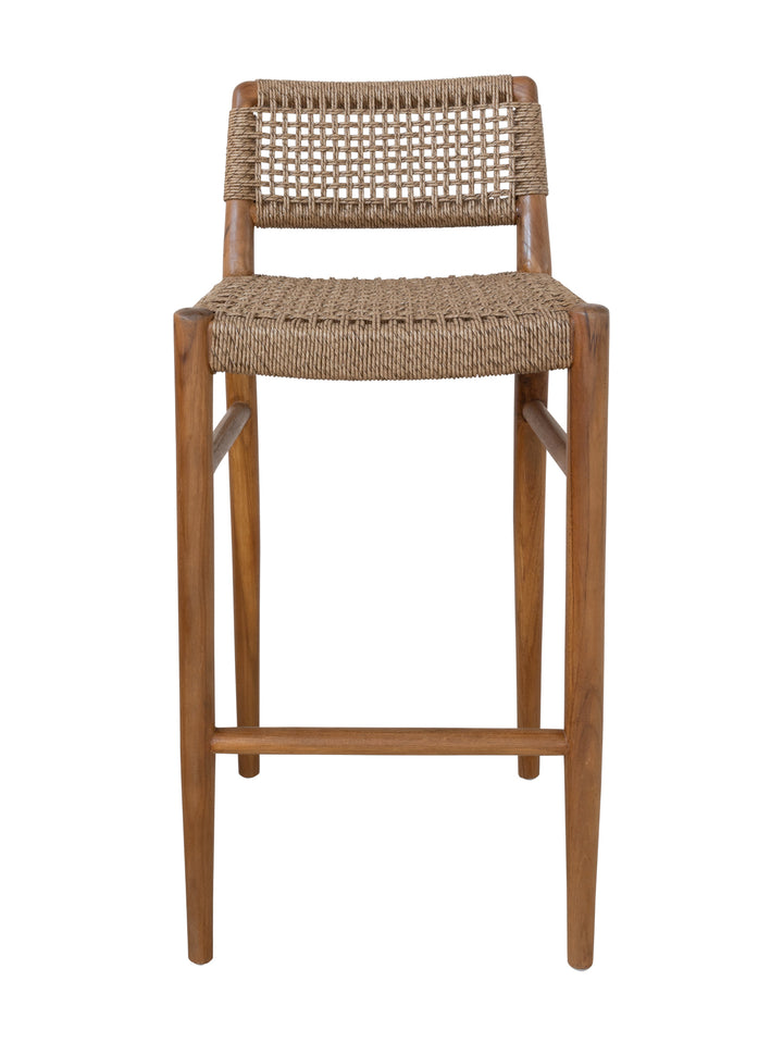 Goa Teak Bar Chair in Bark