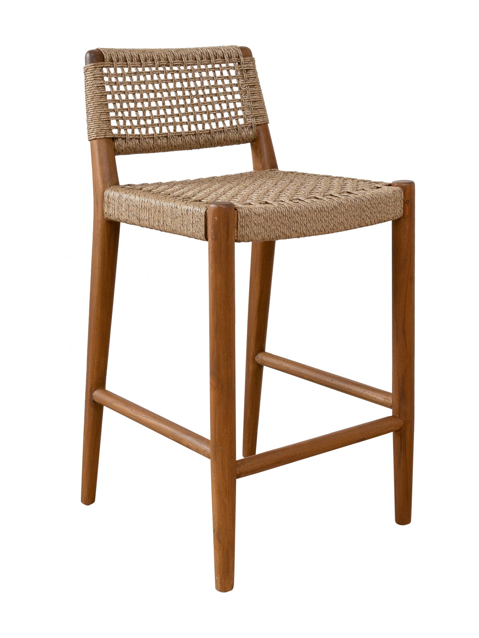 カウンターチェアcounter chair antique chair Goa Teak Counter Chair in Bark - Hertex Haus - Hertex Haus