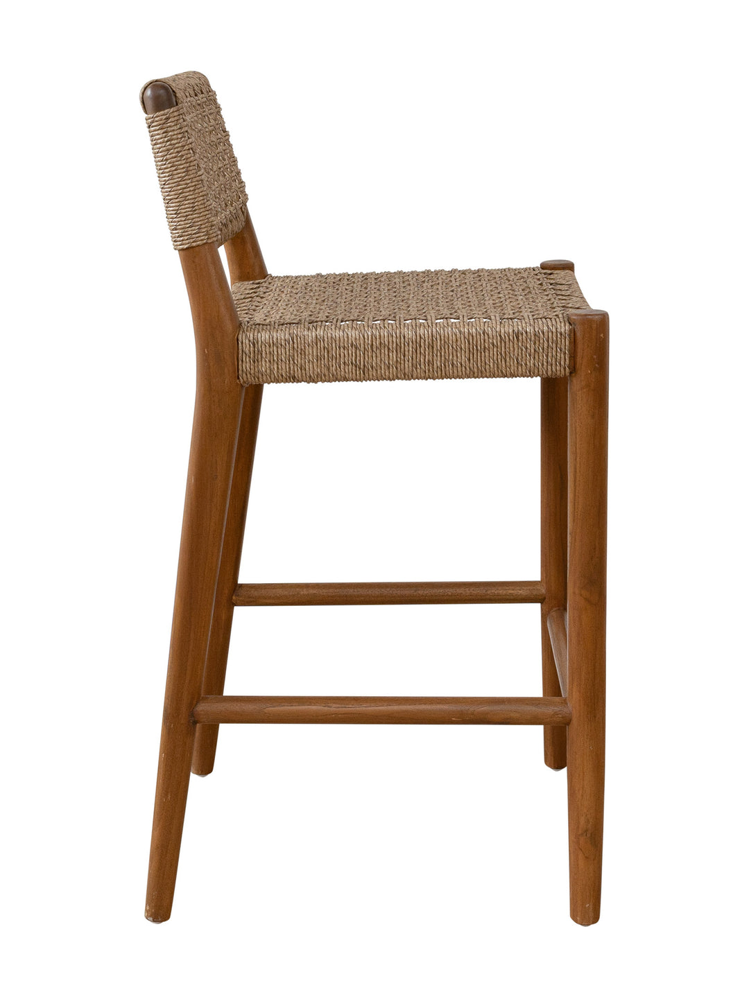 Goa Teak Counter Chair in Bark