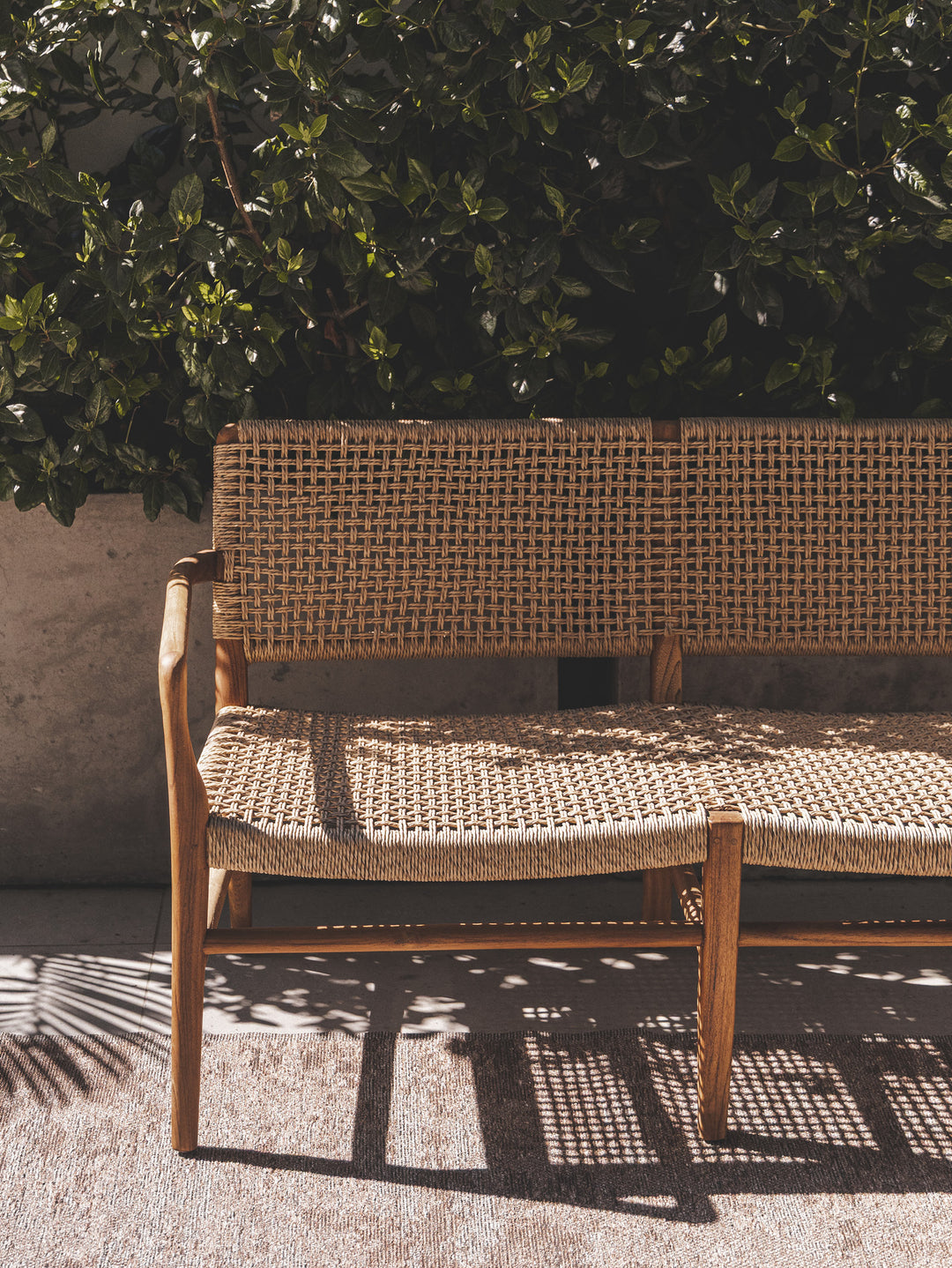 Goa Teak Sofa 2-Seater