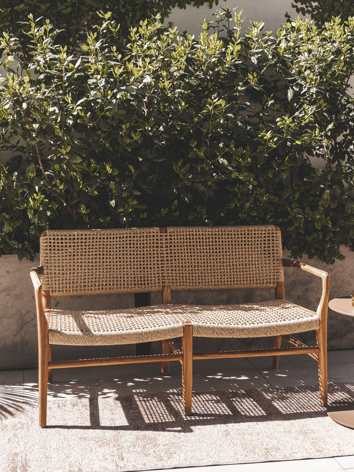 Goa Teak Sofa 2-Seater