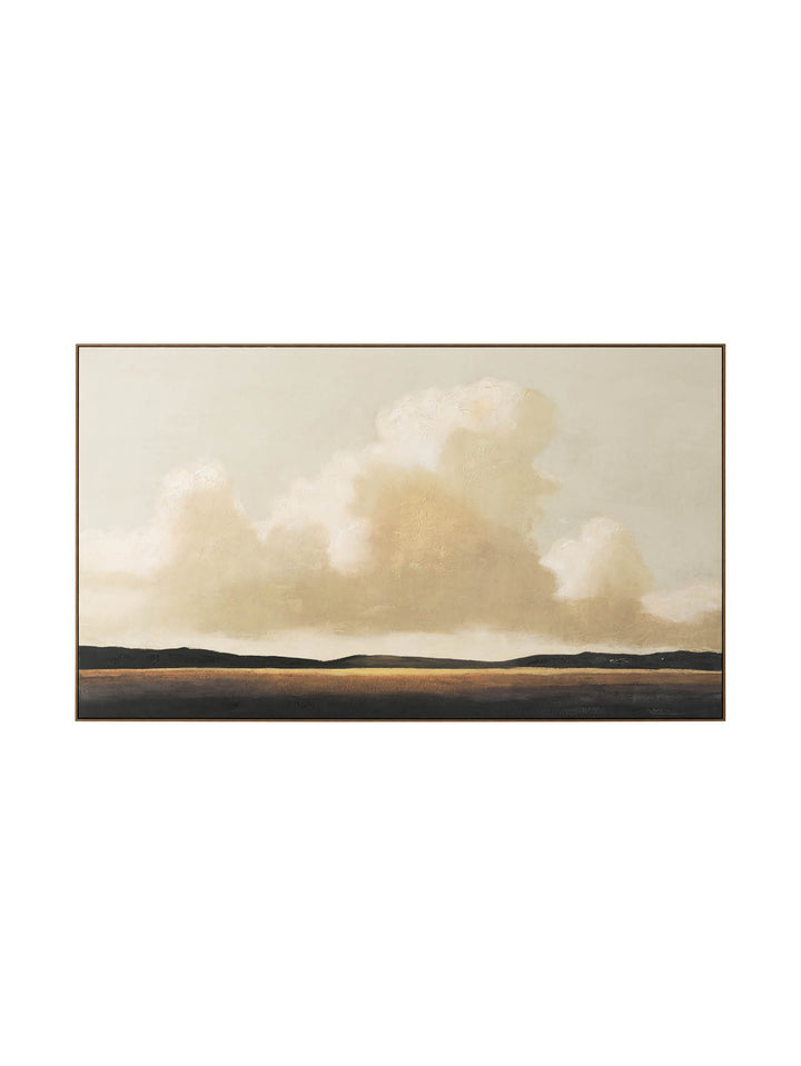Golden Hour Wall Art in Clouds