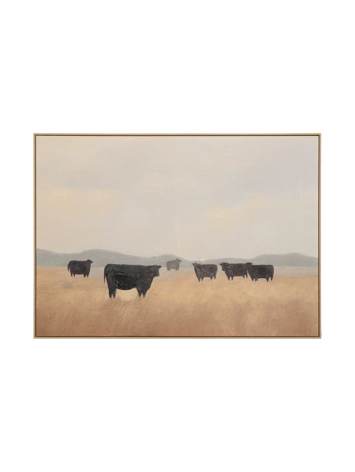 Grazing Gaze Wall Art in Savanna