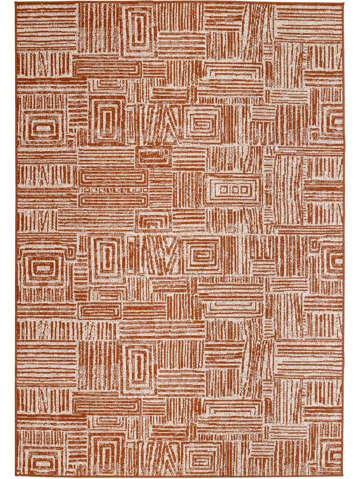 Gridlock Rug in Lifeguard