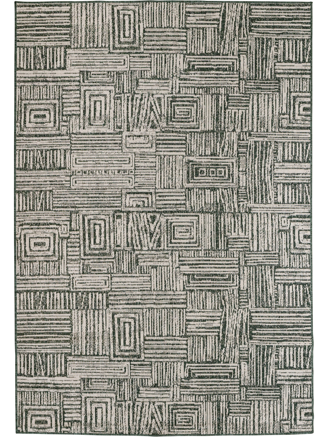 Gridlock Rug in Retreat
