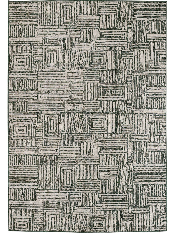 Gridlock Rug in Retreat