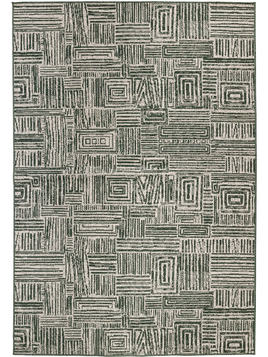 Gridlock Rug in Retreat