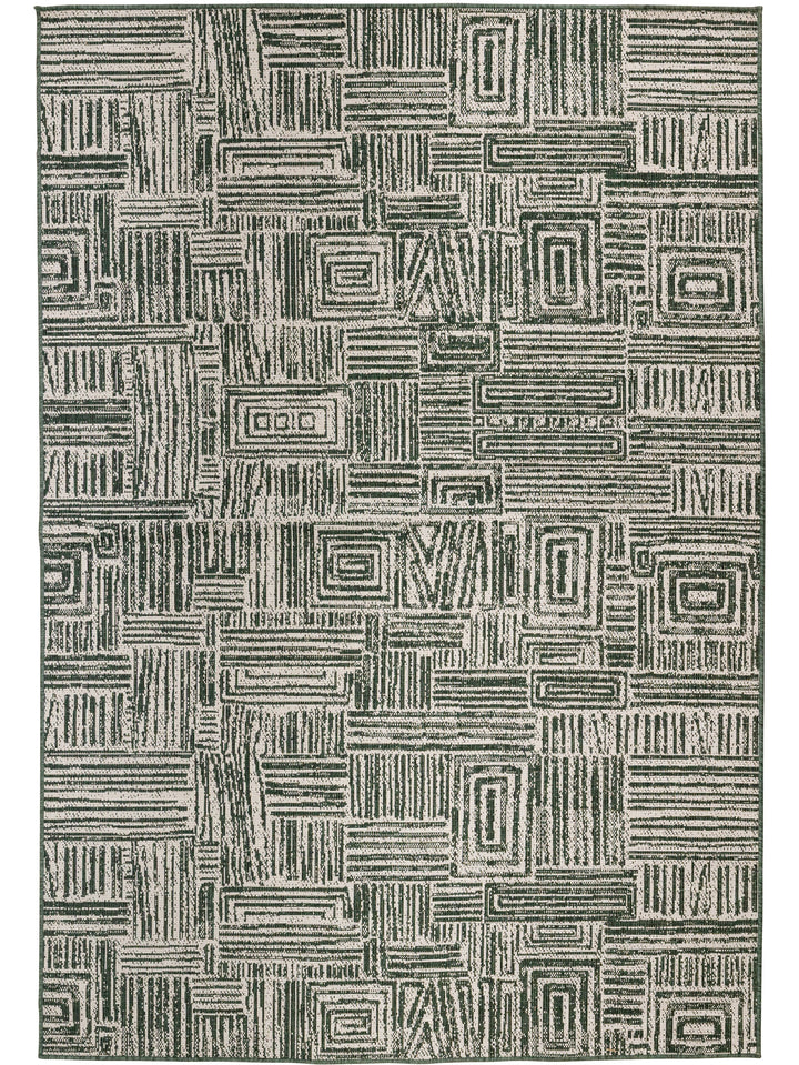 Gridlock Rug in Retreat