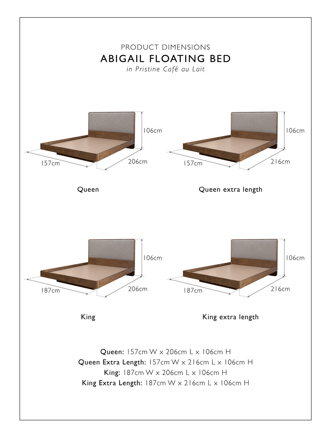 Abigail Floating Bed in Pristine Forest