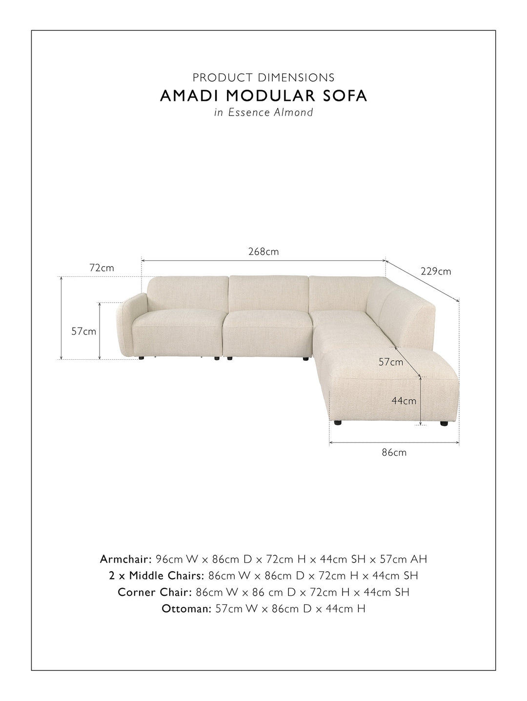 Amadi Modular Sofa
