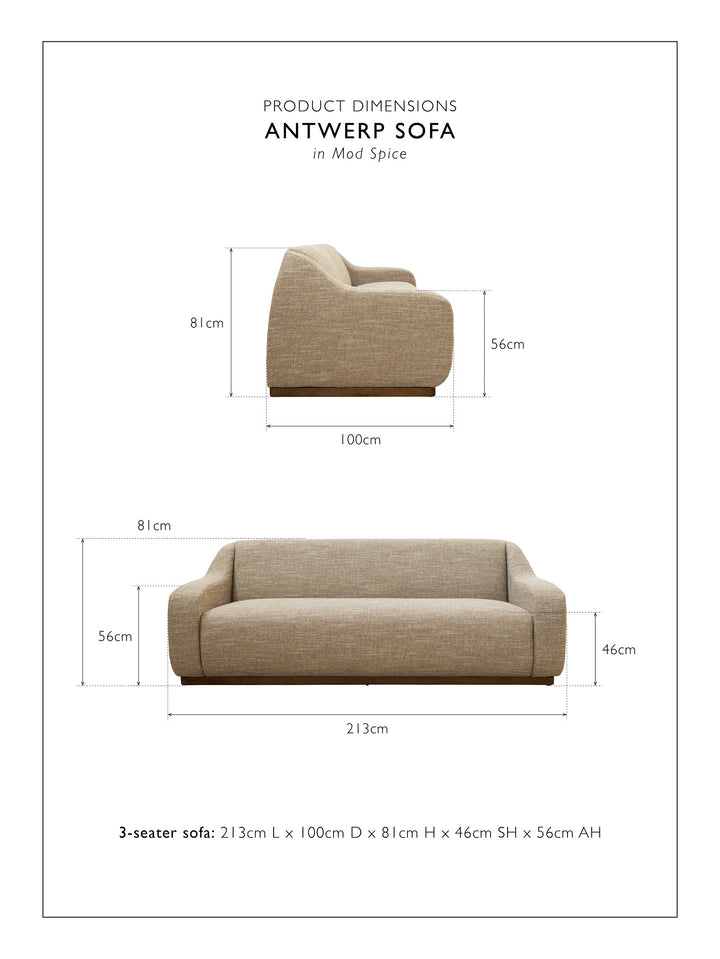 Antwerp Sofa 3-Seater