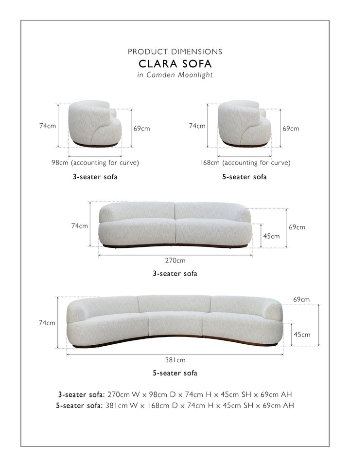Clara Sofa 5-Seater