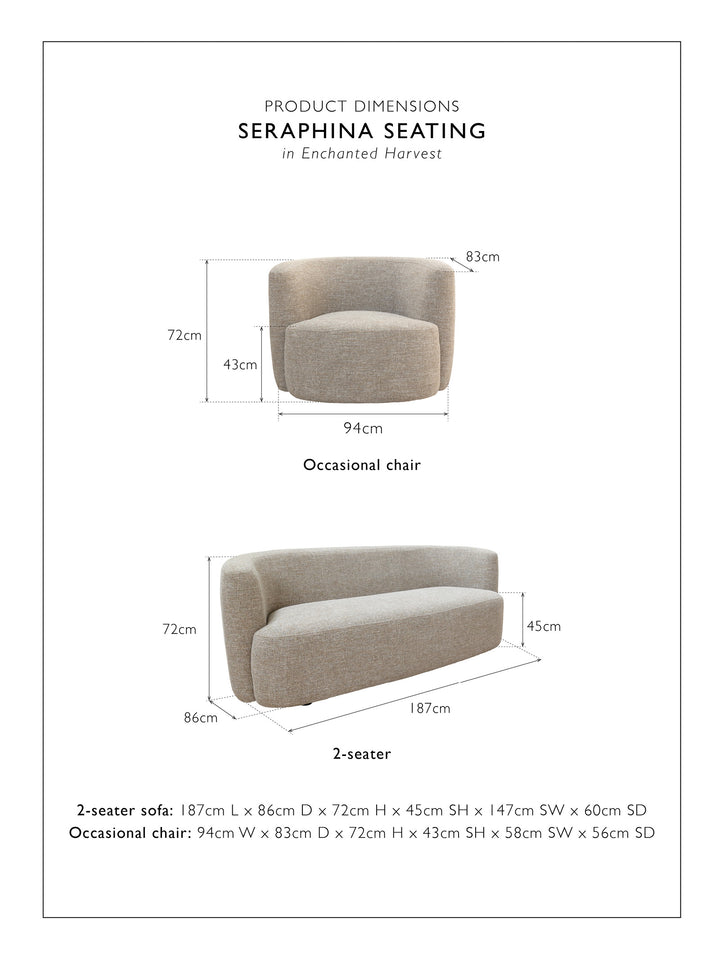 Seraphina Sofa 2-Seater