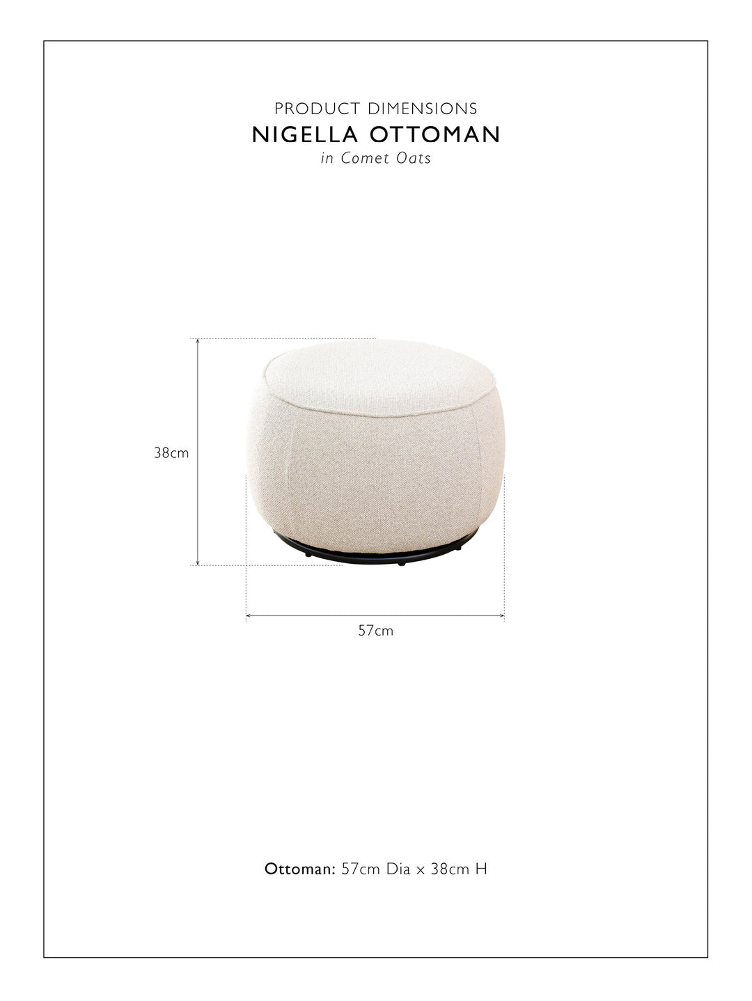 Nigella Ottoman