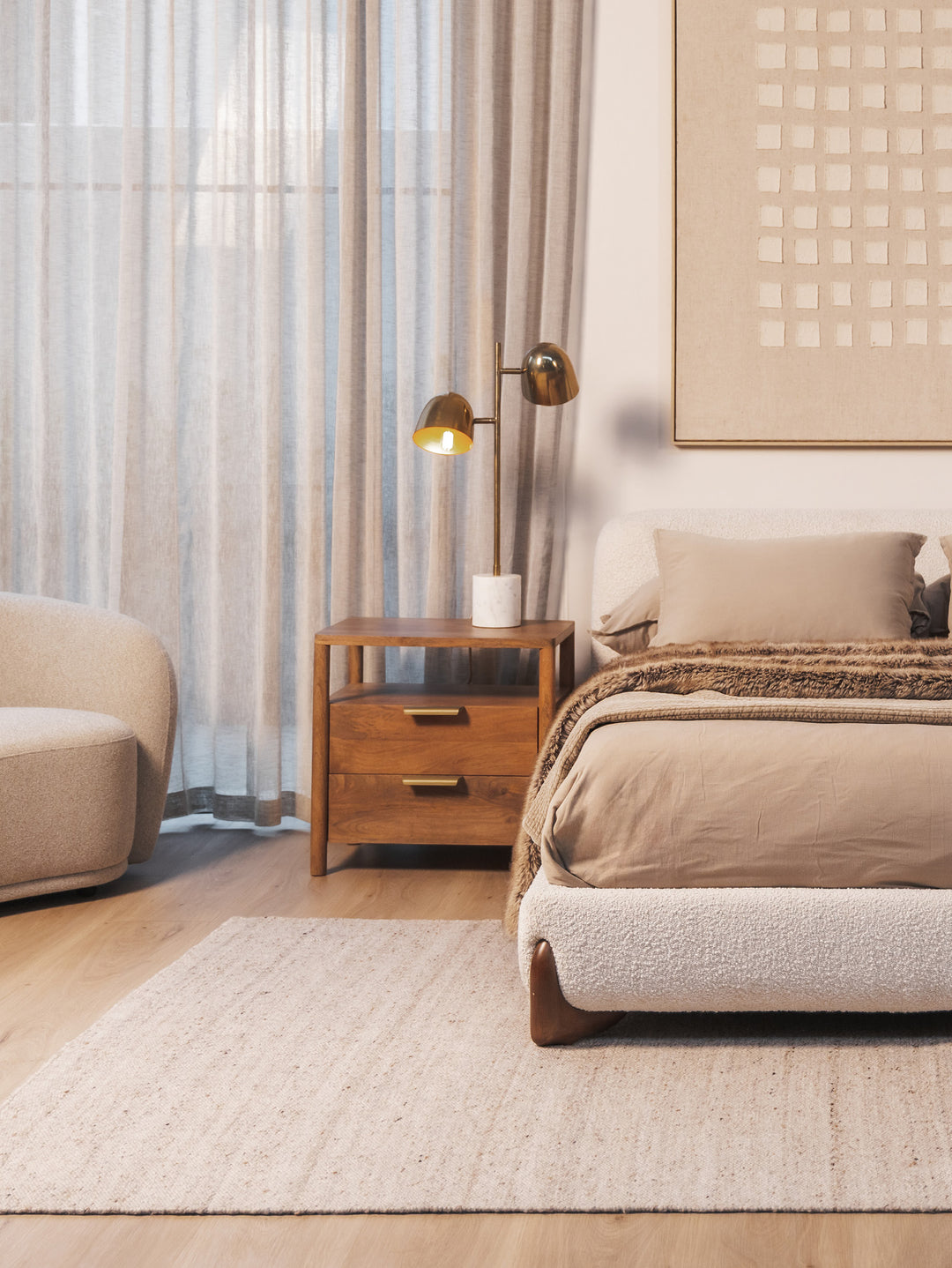 Harmonise Rug in Linen