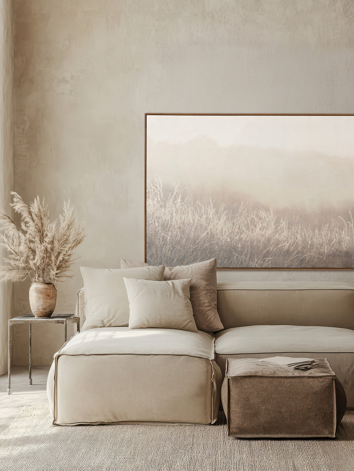 Harvest Dreams Wall Art in Sepia Glow