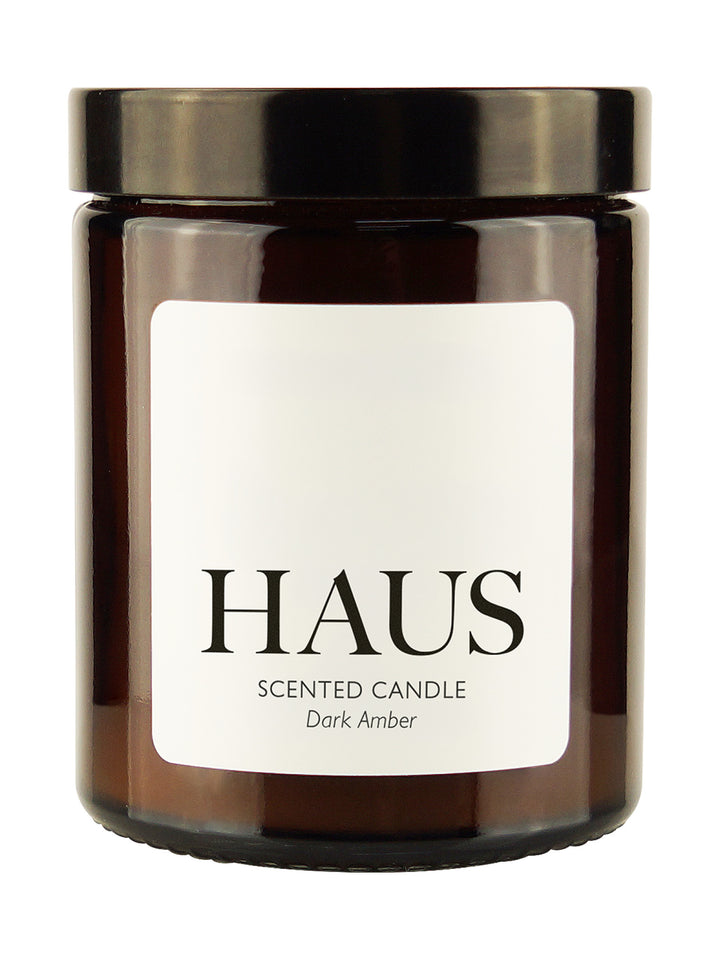 Haus Scented Candle in Dark Amber